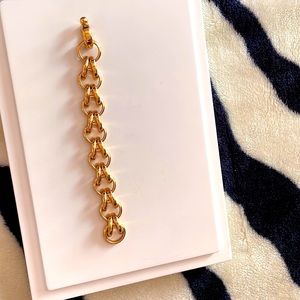 Vita Fede Anneli Goldtone Chain Bracelet 8in